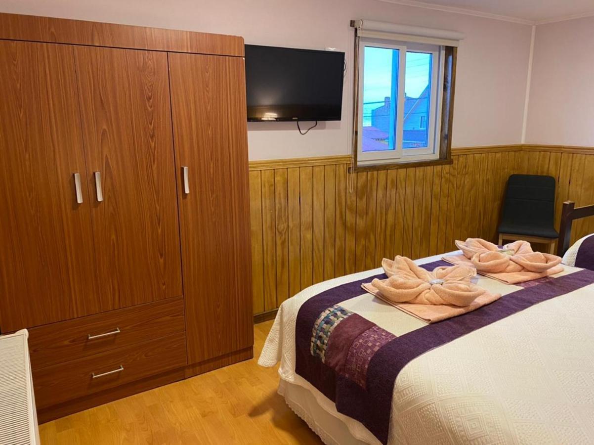 Hostal America En Пуэрто-Наталес Экстерьер фото